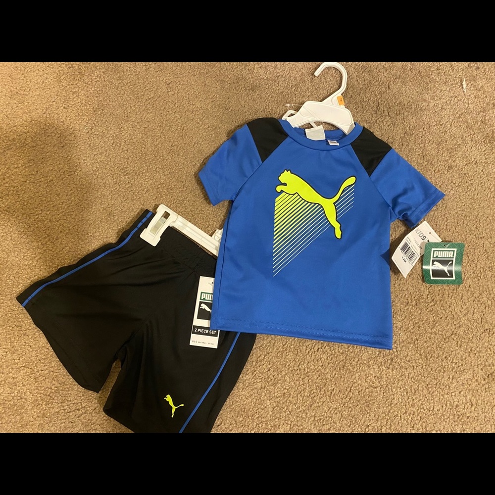 BOYS Puma 2 Piece Set